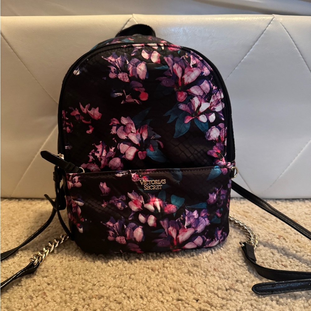 Victoria Secret Purple floral mini bag